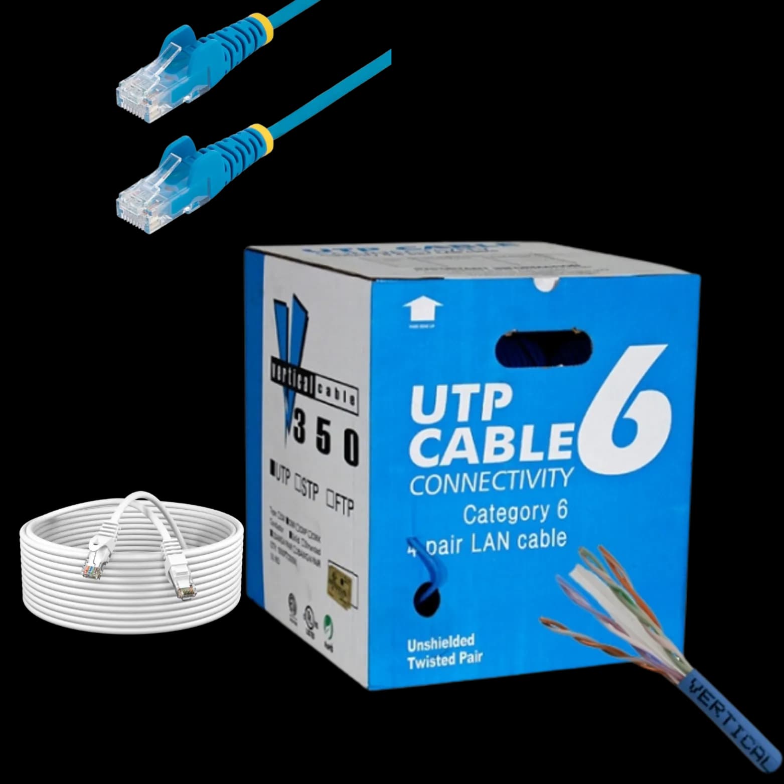 Network Cables (Cat5e, Cat6 & Cat6A)