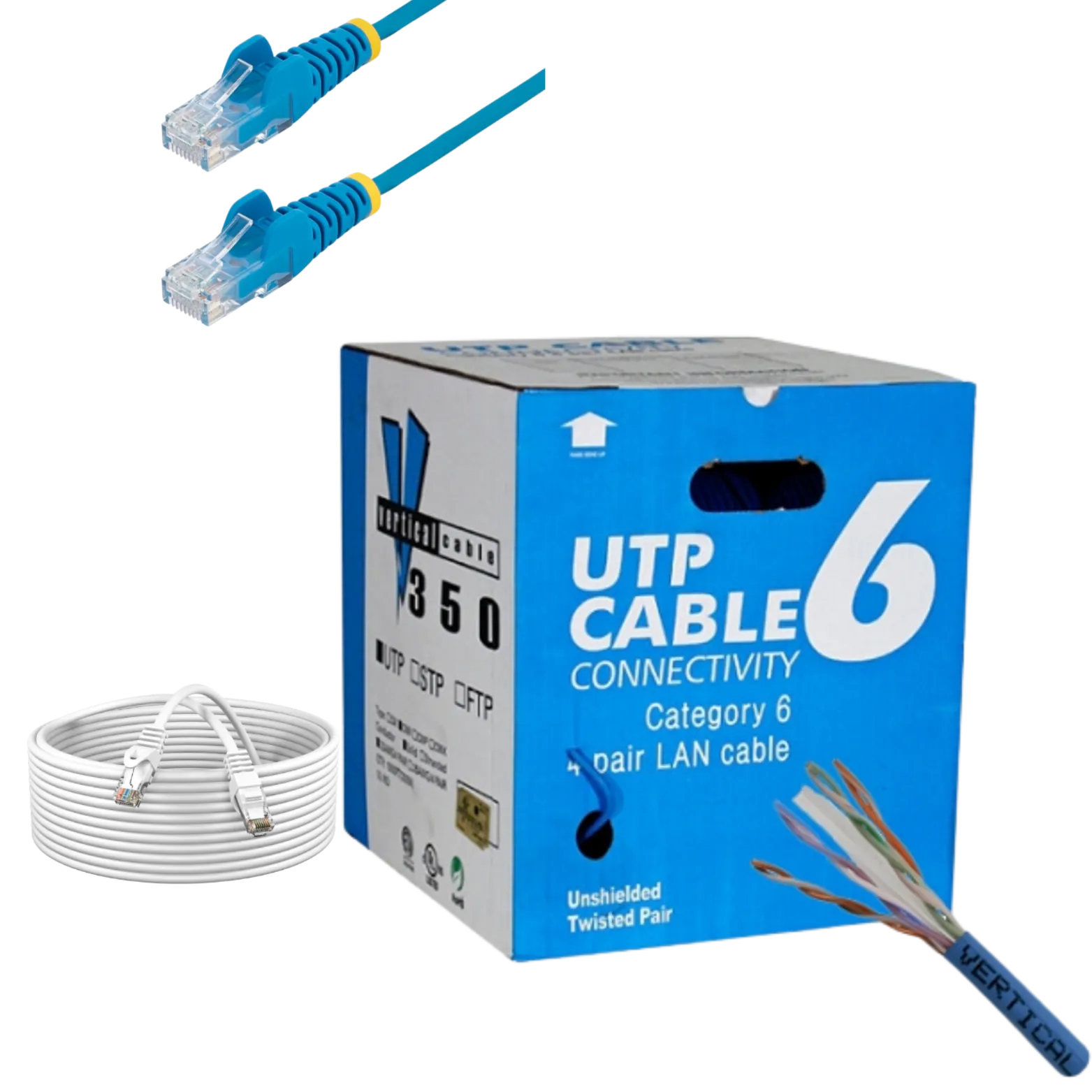 Network Cables (Cat5e, Cat6 & Cat6A)